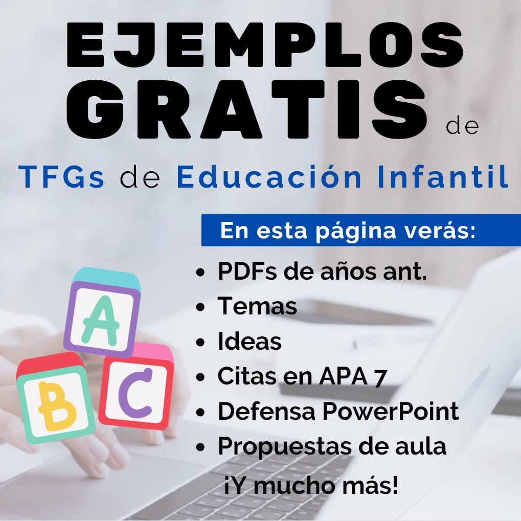 ejemplos educación infantil pdf temas ideas