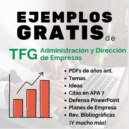tfg ade ejemplos temas ideas apa 7 plan de empresa defensa powerpoint diapositivas